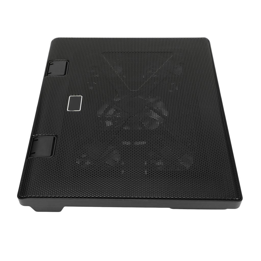 Chladič na notebook Tichý provoz Chladicí podložka na notebook s 5 ks ventilátorů Dva USB porty Chladicí ventilátory pro