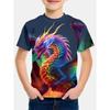 2026 Summer Dragon Ball Retro Fitness T-shirt Men's Oversized 3D Printed Short-sleeved