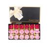 18Pcs Romantic Scented Soap Rose Flower Artificial Rose Flowers  Valentine's Day