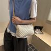 Sac taie d'oreiller imprimé - sac à bandoulière unique élégant, polyvalent, simple et décontracté