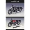 WELLY 1/12 Triumph Bonneville Bobber Alloy Racing Motorcycle Model Diecast Metal Street Motorcycle Model Simulation Kid Toy Gift