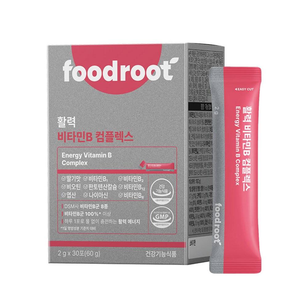 Food Root Vitality Vitamin B Complex Supplements 2g 30 pcs