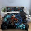 Futuristic soldier with holograms. Bedding sets Duvet cover sets Duvet covers Pillowcases(1*Duvet Cover 2*Pillowcases without duvet insert)