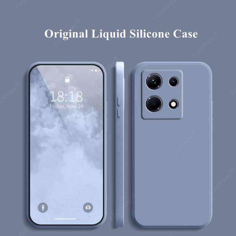 For infinix Note 30 Pro Case infinix Note 30 Pro Shell Cover Funda Liquid Silicone Soft TPU Back Bumper infinix Note 30 Pro