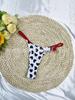 European & American New Braided Triangle Thong Bikini Set