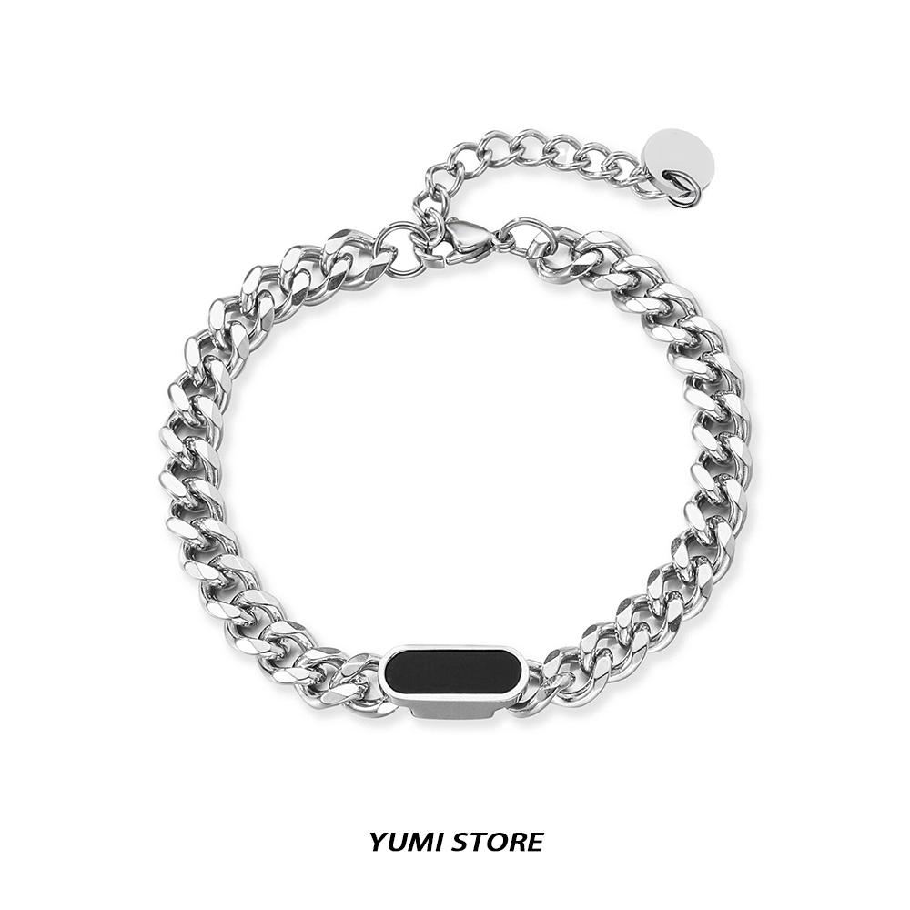 Fashion Shell NK Chain Bracelet For Man Woman Non Fading Titanium Steel Luxury Bracelet New Couple Jewelry Kpop Cool Gift