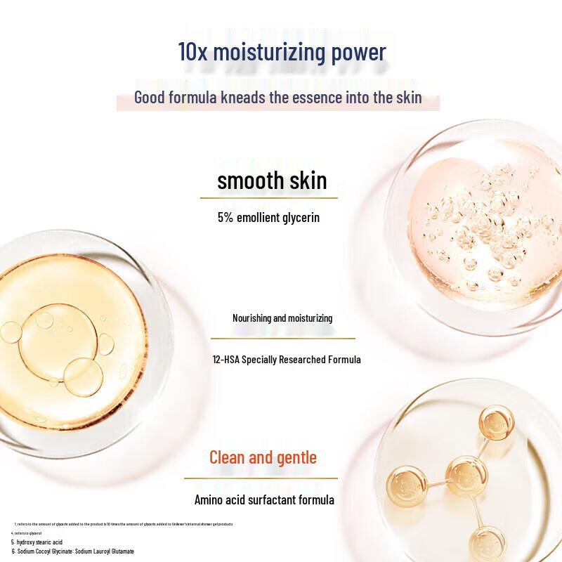 DOVE Deep Moisturizing White Peach Shower Foam