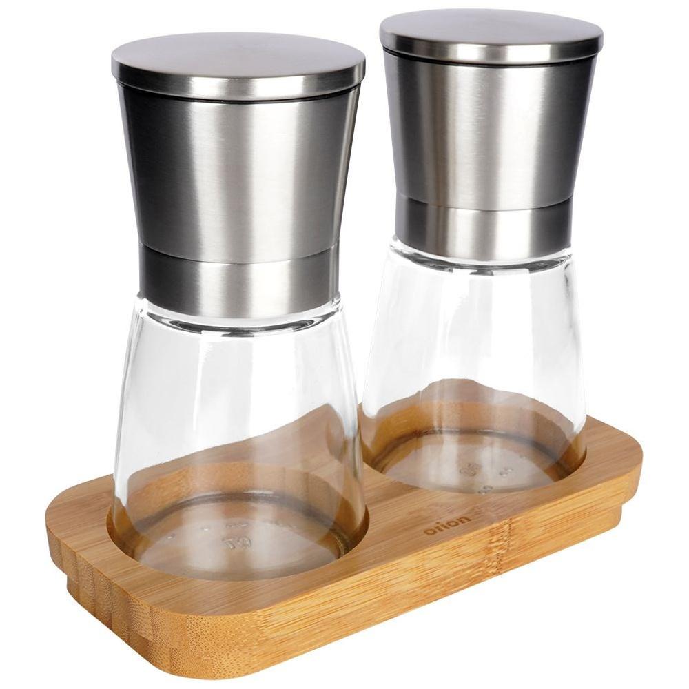 2x Pepermolen Zoutmolen Kruidenmolen Set Kruidenmolens Kruidenmolen