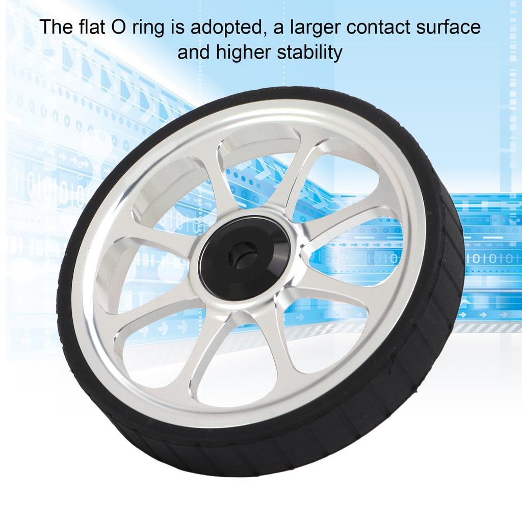 Aluminum Alloy Folding Bike Easy Wheel 82mm Widened Bea Easy Wheel for 3sixty Folding Bike