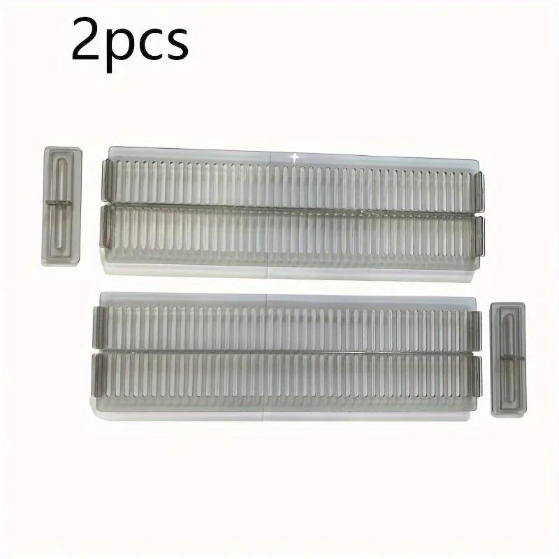 2pcs/set Adjustable Clapboard Drawer Divider Partition DIY Durable Storage Organiser Wardrobe Closet Punch-free Separator Tools