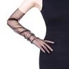 70cm Long Sheer Gloves Ultra Thin Mesh Elbow Gloves Fashion Tulle Gloves  Party Dress