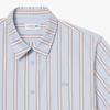[lacoste] Men's Summer Stripe Short-Sleeve Shirt CH2344-56GZWV