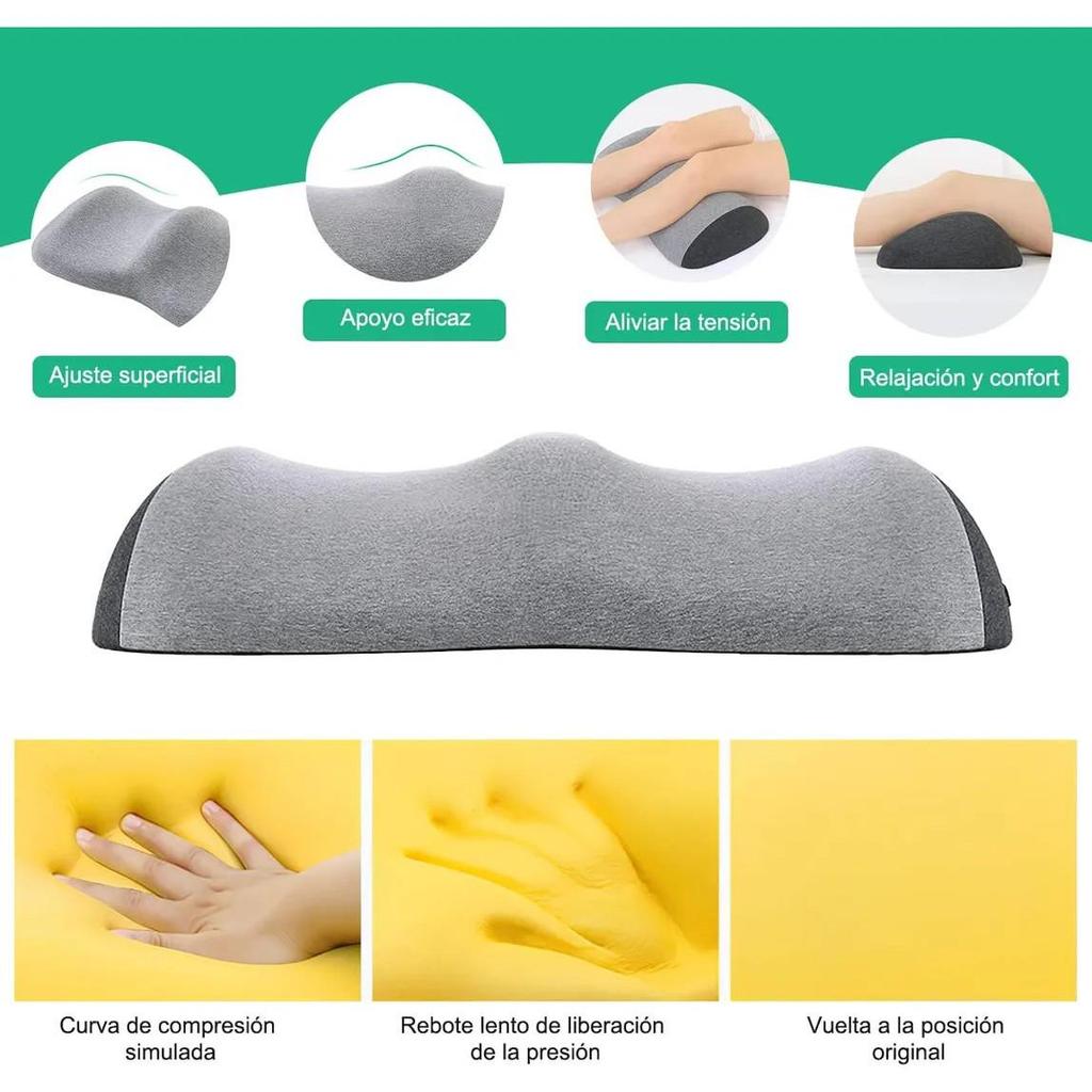 Memory Foam Leg Pillow for Sleeping and Elevation – Ideal for Leg Support and Pregnancy Use