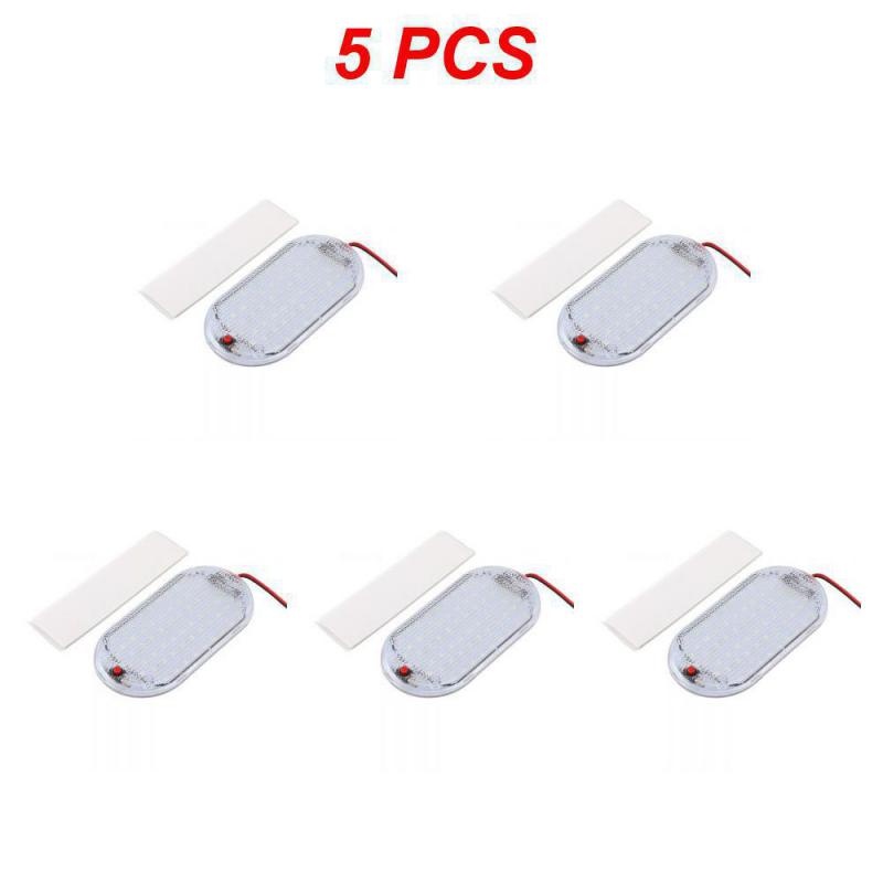 2~5PCS LED Panel Light Car Interior Reading Lamp High Brightness Cabin Lights for Van Truck RV Boat Camper Lights Strip 12V-24V