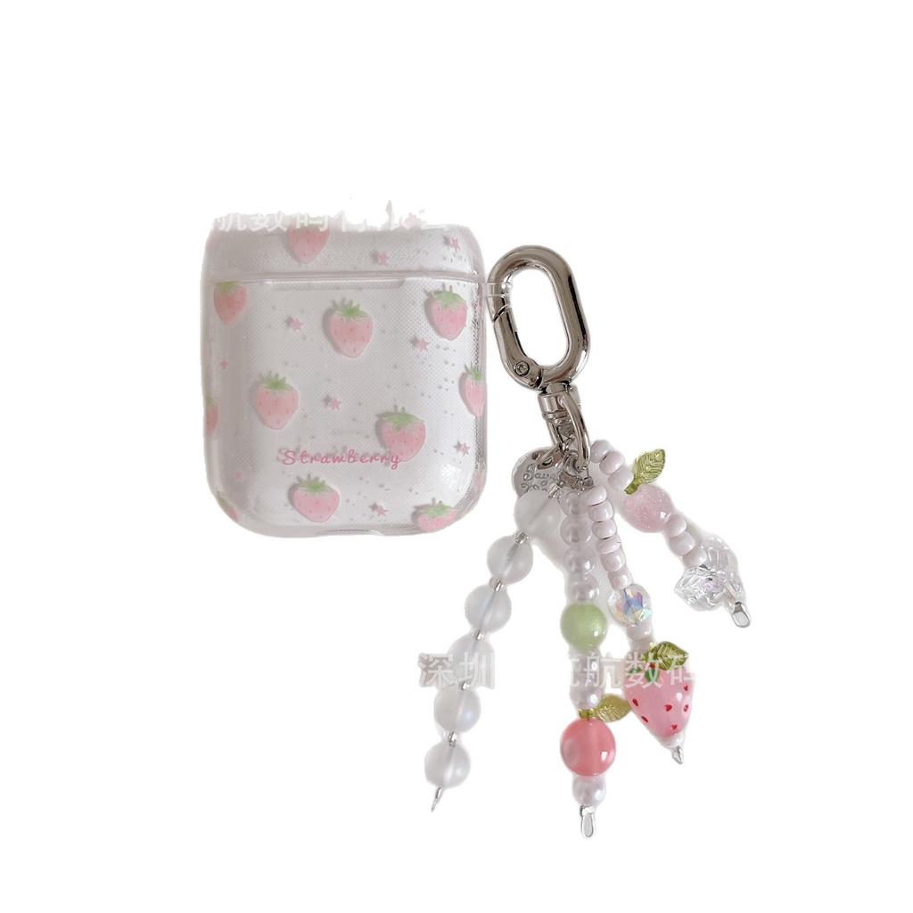 Dopamine color strawberry AirPods pro1 protective case AirPods 1 apple earphone cover 1 generation 1 generation pro1