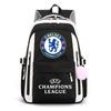 3 Piece School Backpack Set for Students Large Capacity Oxford Cloth Schoolbag with Shoulder Strap and Pencil Case