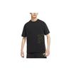 Nike Logo Crew Neck Pullover Short Sleeve T-Shirt Men Tops Black DX5836-010