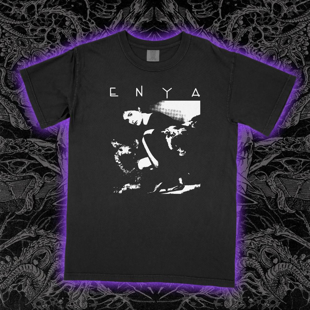 Футболка Enya Винтажная Кельтская Певица New Age Графическая Футболка Orinoco Flow Унисекс Мягкая Унисекс Футболка M