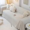 Sofa Knitted Blanket Nordic Simple Solid Color Cotton Thread Sofa Protective Cover Bedspread Leisure Tapestry Picnic Blanket