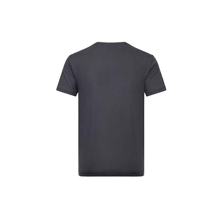 Emporio Armani EA7 Box Round Neck Short Sleeve T-Shirt Men Tops Asphalt 3GPT81-PJM9Z-1993