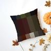 Dark Color Scheme Cushion Cover Washable Linen Pillowcase Soft  for Daily Sofa Bed Home Room Decor