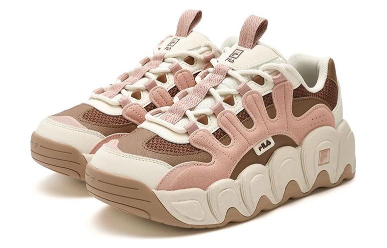 Women's Sneakers FILA Croissant Chunky Sneakers 'Pink Brown' Women's