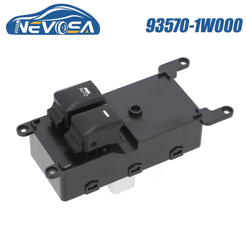 NEVOSA 93570-1W000 Electric Power Window Switch Regulator Lifter Control Button 935701W000 For Kia Rio III (UB) 2012 935701W000 93570-1W000