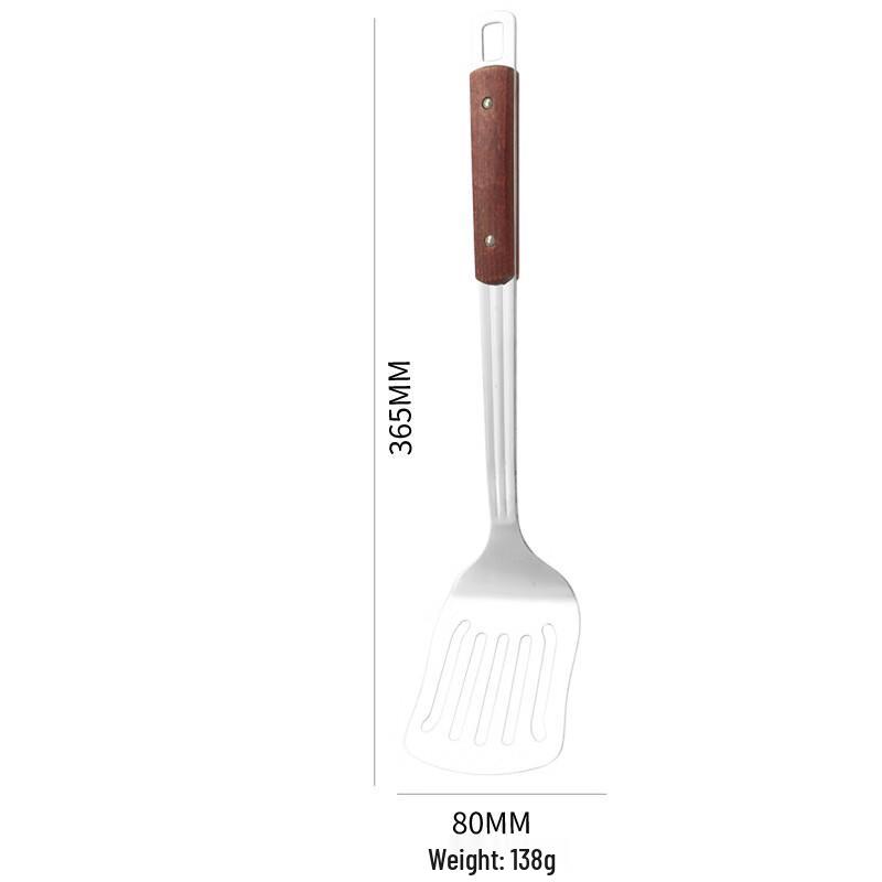 Wutuo Solid Wood Handle Kitchen Soup Ladle Set