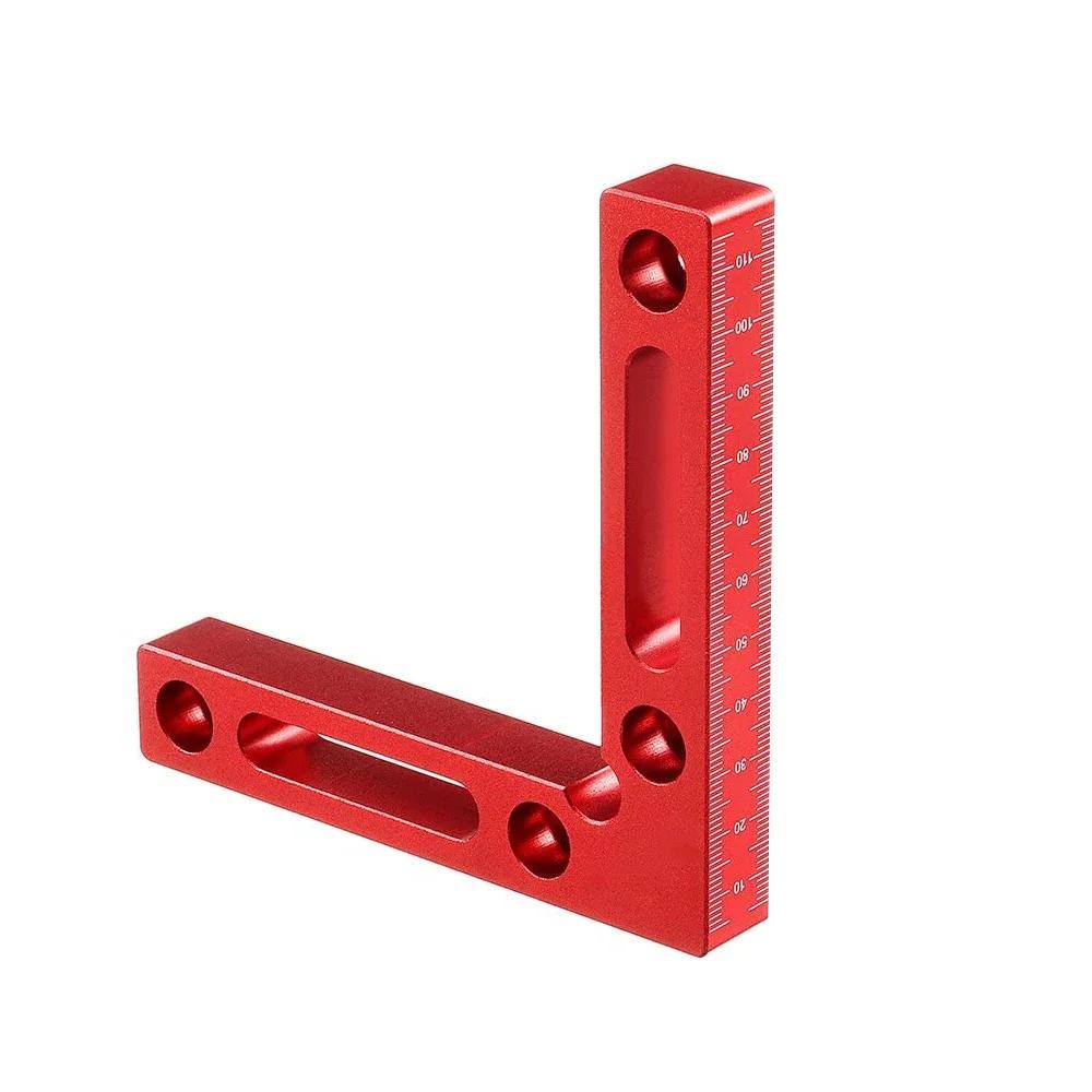 

ZEXEF 1/2 шт. 90 градусов позиционирование квадратный квадратный зажим алюминиевый L-образный блок деревообрабатывающий зажим инструмент деревообрабатывающий квадратный позиционер