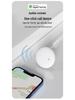 Round Bluetooth GPS Tracker for Keys, Wallets, Children, and Elderly - Anti-loss Device & Remote Finder