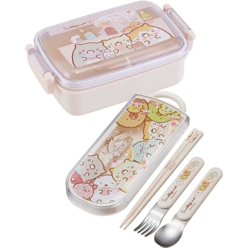 Skater Bento Box, 450ml, Sumikkogurashi Sweets Shop, Children's, Antibacterial, for Girls, Made In Japan, RBF3ANAG-A