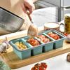 Large Capacity Silicone Freezer Tray 2/3 Grid Freeze Preservation Mold  Baking