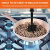Meat Chopper Beef Smasher Potato Masher Utensil Heat Resistant Hamburger Smasher Tool Meat Separator Non Stick Mix Chopper