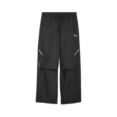 Puma Spodnie dresowe Wiatroszczelne Wodoodporne Odprowadzające wilgoć Odporne na słońce Tkane Funkcjonalne Spodnie sportowe długie Unisex 636862-01