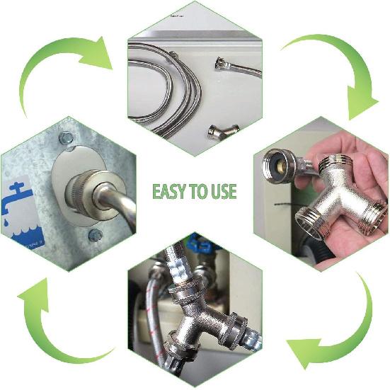 Cenipar 6FT Steam Dryer Hose Installation Kit