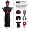 Burnt Zombie Costume Set: Halloween Masquerade Party and Haunted House Props
