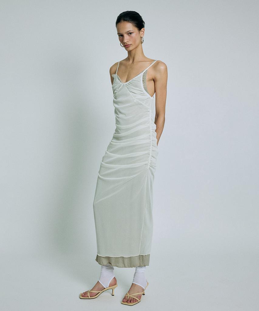 Peulojegteuweibeu Mesh Strap Dress (4Color)