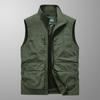 Pánská vesta jarní a podzimní tenká ležérní prodyšná vesta pro pánská rybářská vesta pro mládež