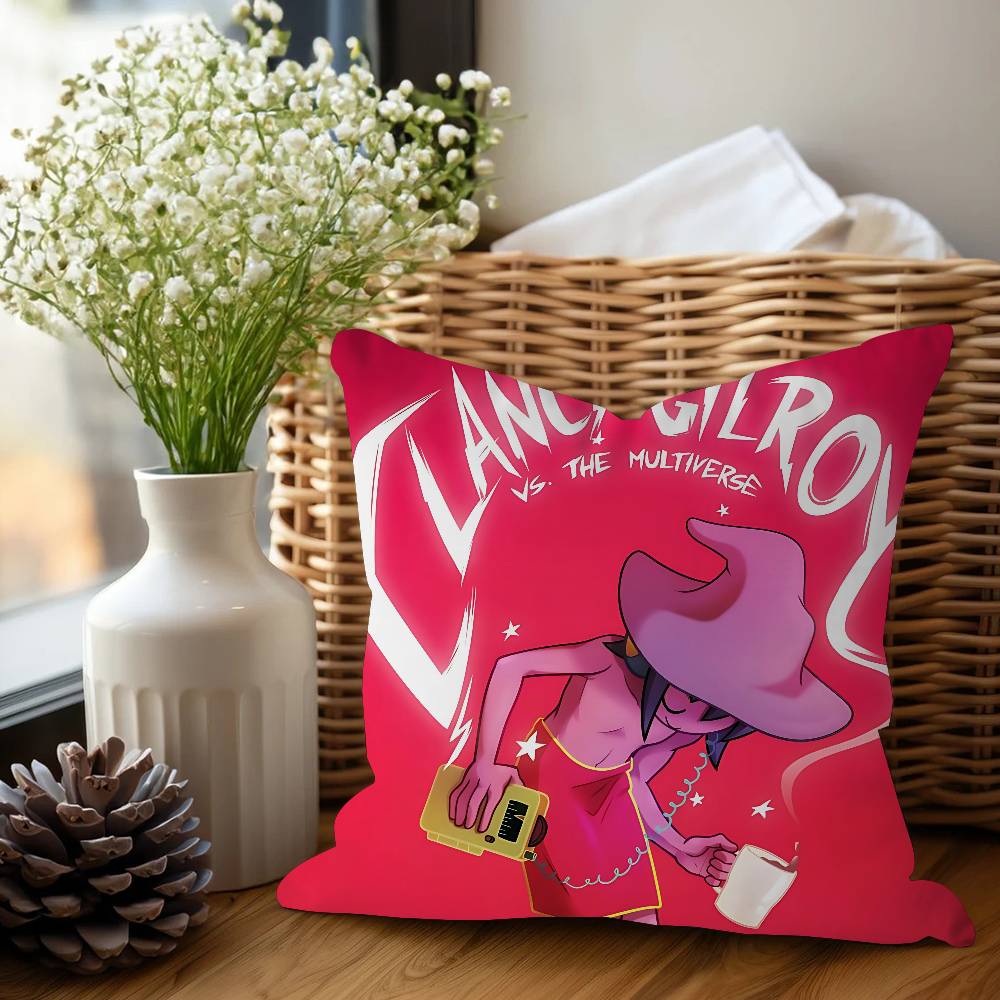 The M-Midnight Gospel Cartoon Pillow Anime Pillow Sofa Bed Head Pillow Cover Cushion Cover 45x45 Cm Fashion