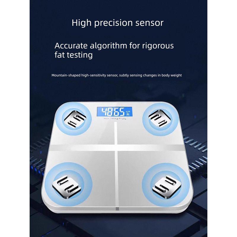Electronic Scale Weight Scale For Home High Precision Rechargeable Weight Loss Dedicated Human Body Weightometer Smart Bluetooth Body Fat Scale