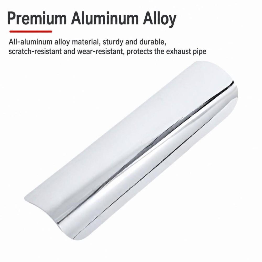 Aluminum Alloy Motorcycle Exhaust Heat Shield  for Harley Cruiser Bobber Chopper Modified Exhaust
