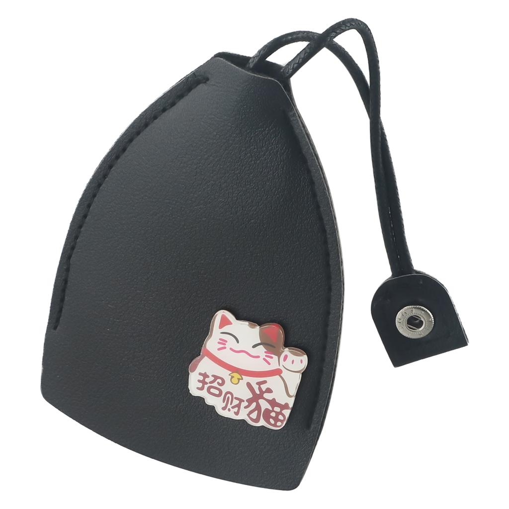 Cute Cartoon Leather Key Sleeve with Large Capacity for Car Keys