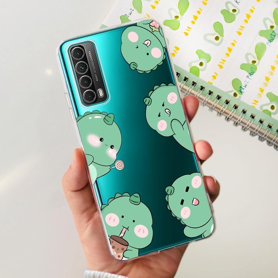 For Huawei P smart 2021 Case New Design Fashion Print Soft Silicone TPU Cover For Huawei P Smart 2021 PPA-LX1 Phone Case Fundas