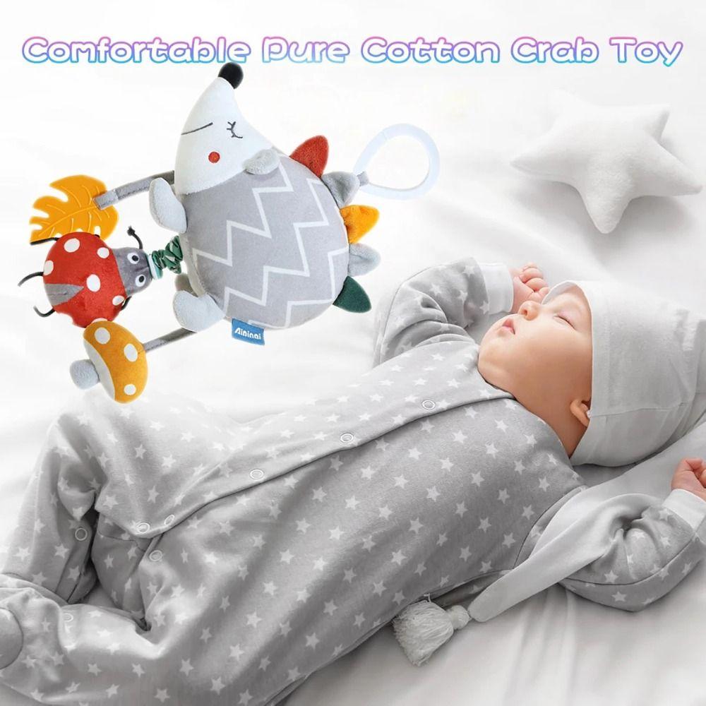 Hanging Rattles Animal Wind Chime Soft Cartoon Style Baby Bed Bell  Infant Newborn