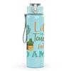 1PC Life Is Tough So Am I Cactus 750ml Color Plastic Sports Water Bottle Leakproof Flip Straw Lid Suitable for Sports Office Home Use
