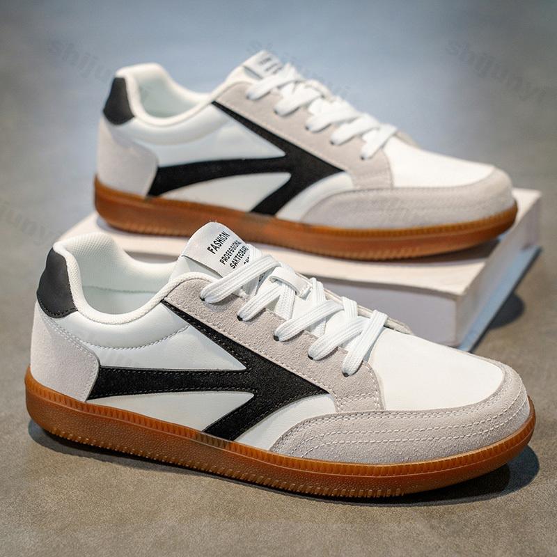 Fashion Niche Design Men's Low Top Casual Sports Shoes 2025 Autumn Breathable Fashion Trend Versatile Comfortable Non Slip Flat Sneakers