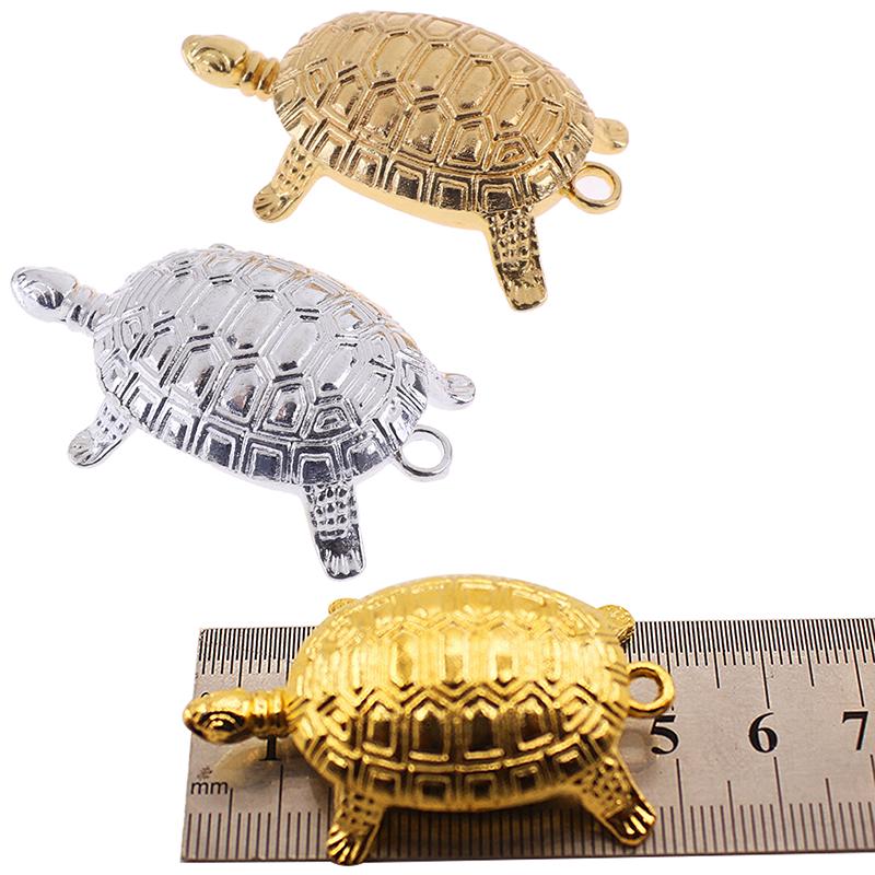 Feng Shui Golden Money Turtle Lucky Fortune Wealth Home Office Decoration Gift