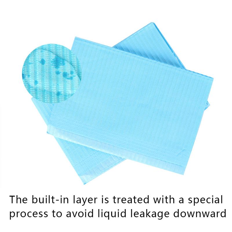 125Pcs/Set Nail Art Waterproof Clean Pad Disposable 45*33.5CM Foldable Mat Tattoo Table Cover Manicure Tool