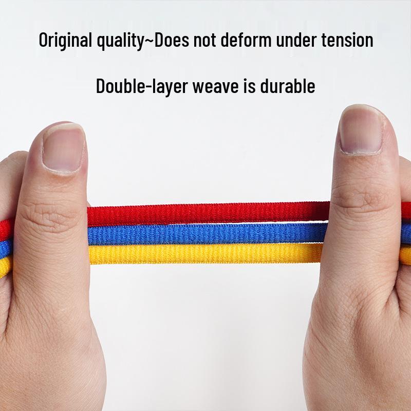 Lin Feng Flat Oval Shoelaces for Kyrie 7, Dunk Sneakers, Board, and Basketball Shoes - Unisex
