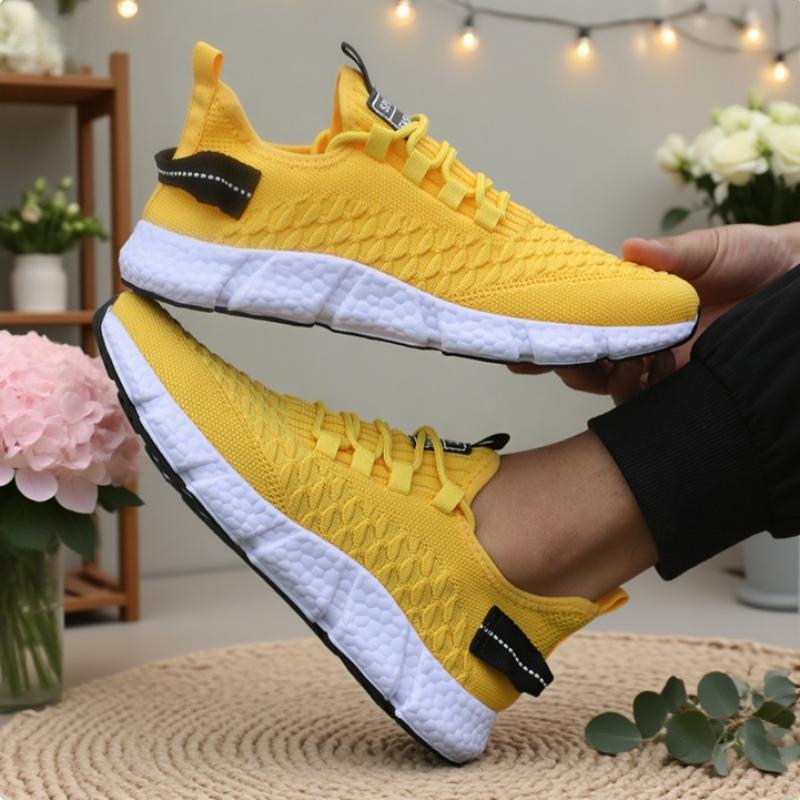 Women Running Shoes New Fashion Lightweight Sneakers for Women Soft Sole Breathable Cushioning Tennis Sports Shoes Female